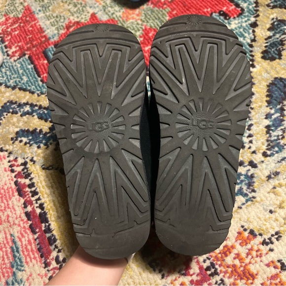 Ugg Tasman black slippers womens size 8 - Picture 5 of 7